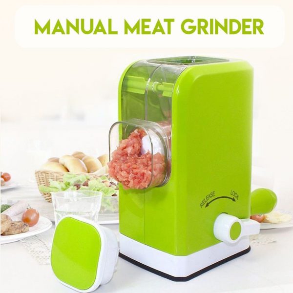 Manual Meat Grinder Green