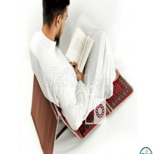 Muslim Prayer Mat Fold Backrest Janamaz 2 in 1