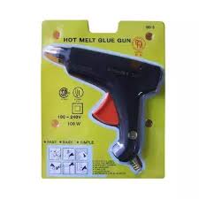 Electric Hot Melt Glu Gun with 2 Piece Glu Stick