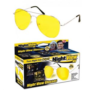 Night View Yellow Night Vision Glasses
